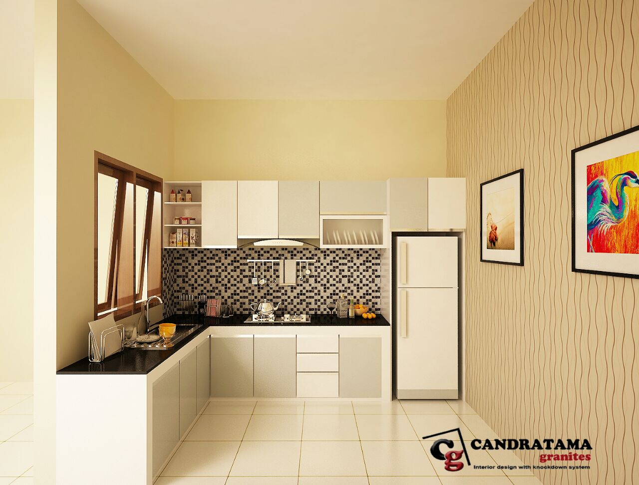 Desain Kitchen Set dan Box Kulkas Bp Eri Kediri