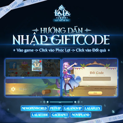 Chia Sẻ Code Game LaLa Land: Lục Địa Bí Ẩn 2023