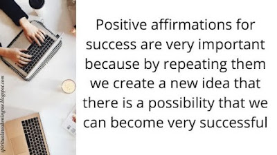 mindset of entrepreneur - positive affirmations
