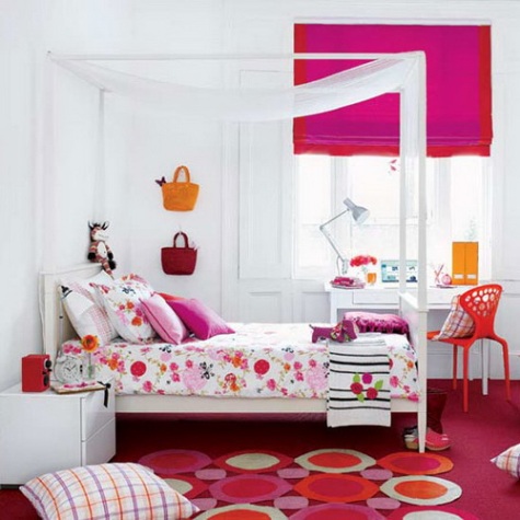 Colorfull bedroom design for small room | Bedroom design ideas