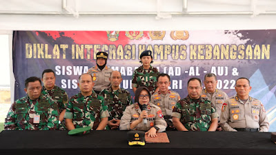 Pererat Soliditas dan Sinergitas, Diklat Integrasi TNI-Polri Digelar