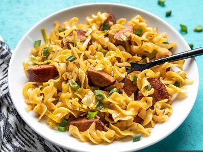 The Best Homemade veggie make for Cajun Cabbage and Noodles