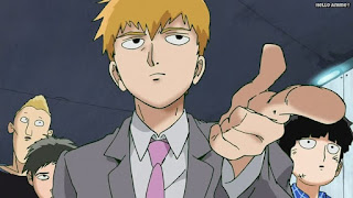 モブサイコ100アニメ 1期11話 霊幻新隆 れいげん Reigen Arataka CV.櫻井孝宏 | Mob Psycho 100 Episode 11