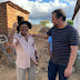Prefeito Bira Mariano visita comunidade rural. 