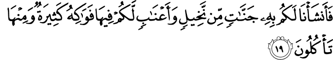 Surat Al Mu'minun ayat 19
