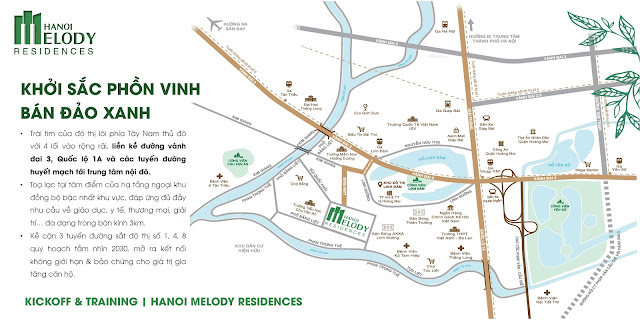 Mở bán Dự án chung cư Hanoi Melody Residences Tây Nam Linh Đàm Hà Nội tập đoàn Hưng Thịnh