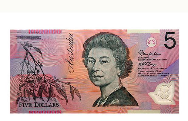 Australian 5 dollar note