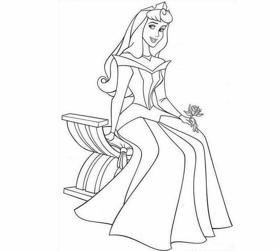  The Free Printable Disney Priness Coloring Drawing Free wallpaper