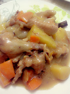 Hari hari yang ku lalui: Stew Ayam Resepi Tengku Puan 