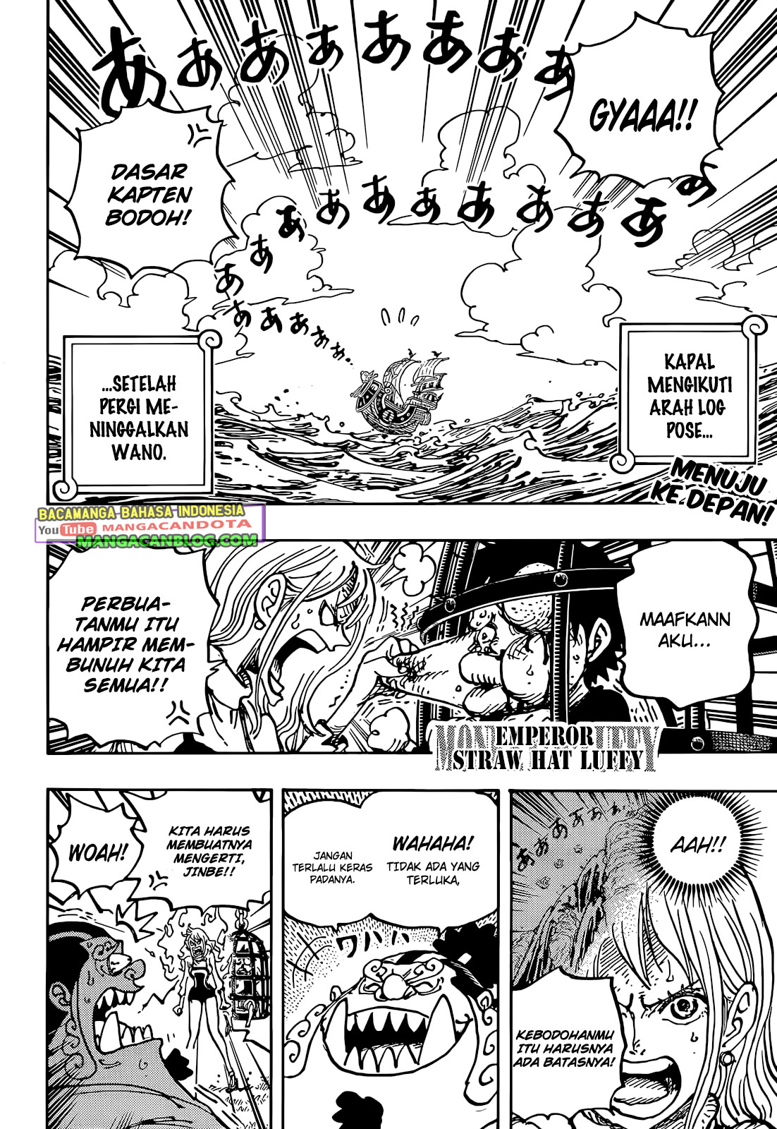 Manga One Piece Chapter 1058 Bahasa Indonesia HQ