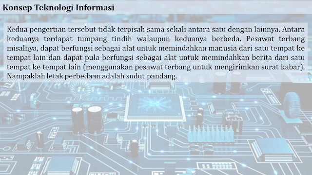 Konsep Teknologi Informasi