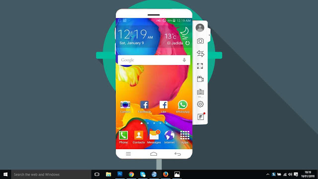​طريقة جديدة لإظهار شاشة هاتفك الأندرويد على حاسوبك‎ بواجهة أنيقة بدون الحاجة إلى أنترنت ولا روت