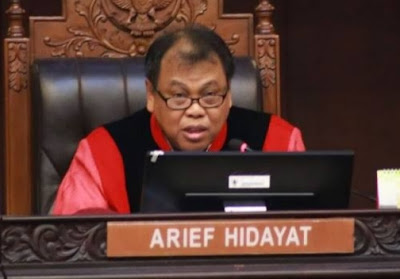 Hakim Mahkamah Konstitusi Arief Hidayat