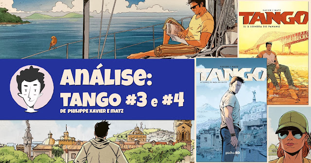 Tango #3 e #4 – À Sombra do Panamá | Dobro ou Nada em Quito, de Philippe Xavier e Matz - Gradiva