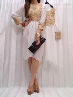 Minidress Sifon Bordir fit to L