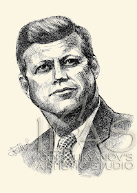 John F. Kennedy portrait