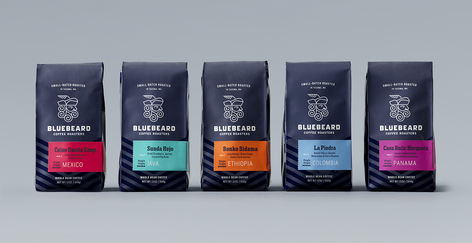 Bluebeard Coffee Roasters on Packaging of the World