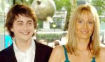 J.K. Rowling and Daniel Radcliffe