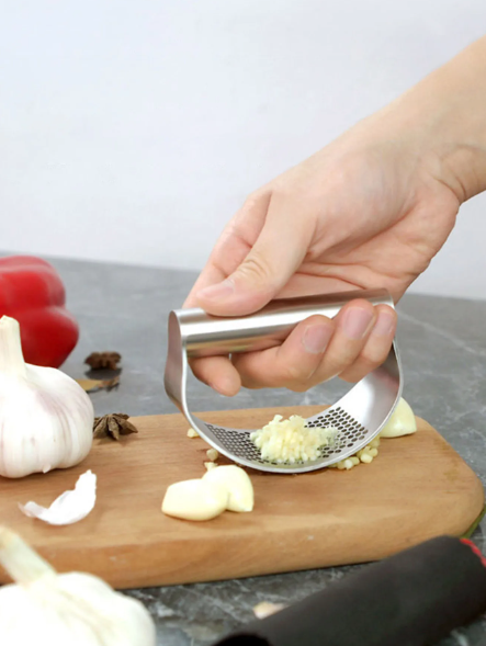 Stainless Steel Garlic Press