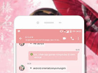 Download Bbm MOd NAF_Chat SweetPink V3.3.4.48 Apk