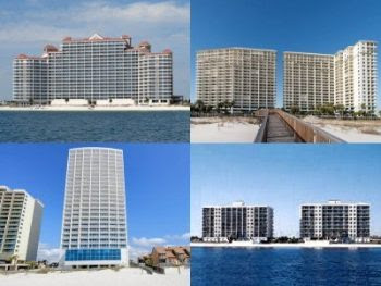 Gulf shores Vacation Rental Homes By Owner, Crystal Shores, Lighthouse, Beach Club, Seawind, Royal Palms, The Colonnades, Island Royale, Surfside Shores Condos