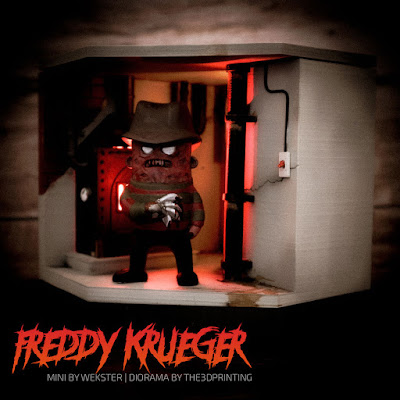 Freddy Krueger Basement Diorama  - Main Image