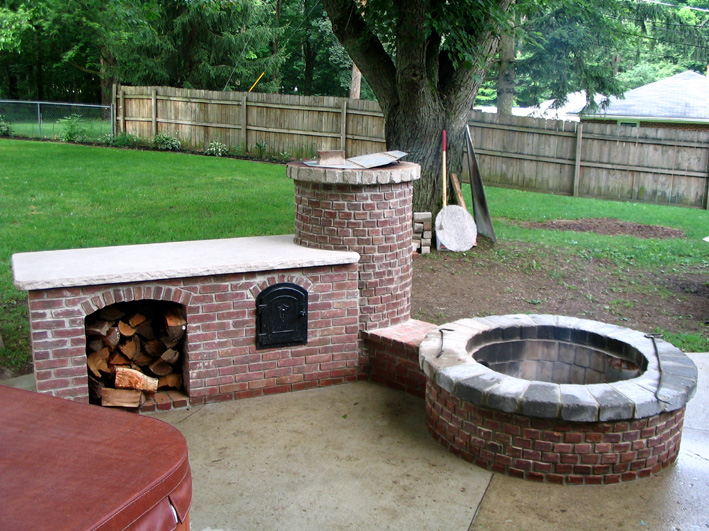 Outdoor Fire Pit Grill and Smoker