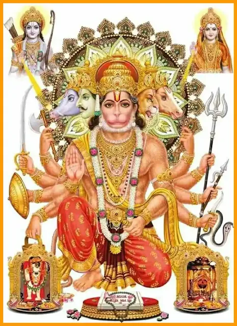 panchmukhi hanuman ji photo