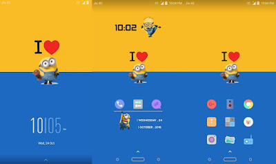 Minions Theme For Huawei Emui 5 / 8