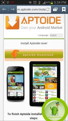 تحميل متجر ابتويد ماركت Aptoide Store APK للأندرويد