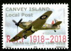 © Canveypost.org - RAF Centenary Hurricane Overprint