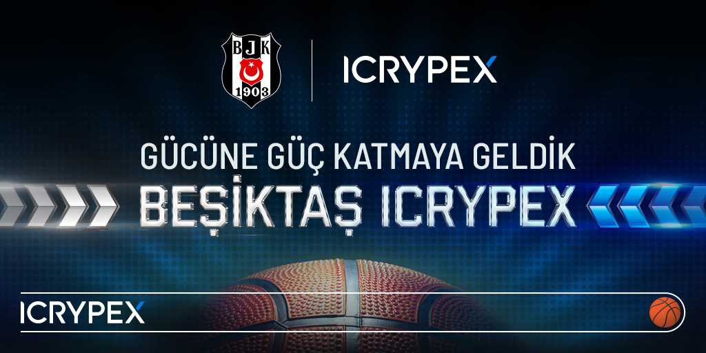 Icrypex Beşiktaş Basketbol Takımının Sponsoru Oldu!