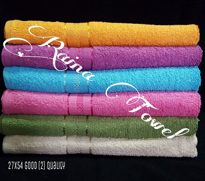 RAINA TOWEL EMBROIDERY DOORGIFT: Borong tuala muka murah
