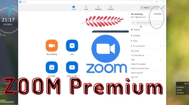 Akun Zoom Premium Gratis