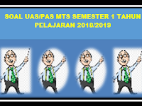 Prediksi Soal UAS ( PAS ) MTs SKI Kelas VII Semester 1 Tahun 2018/2019