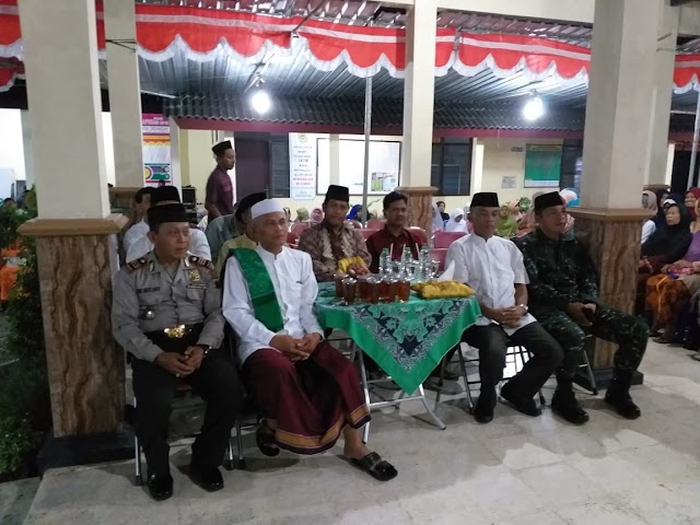 PERINGATAN ISRA' MI'RAJ DESA GEDANGAN DIHADIRI FORKOPIMCAM GROGOL