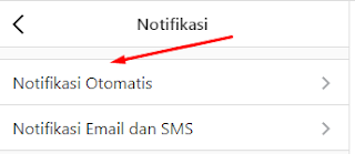 Notifikasi Otomatis