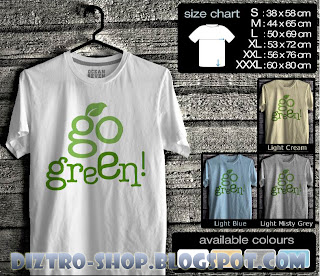 Kaos Go Green 1