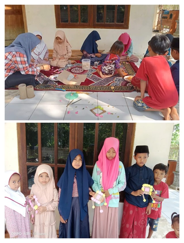 DISEMINASI BLUE GREEN ECONOMY KKN PAR STAMIDIYA 01 DALAM MENGOLAH SAMPAH KEPADA ANAK-ANAK DUSUN BURAJAH DAN TLAGAH DESA MAMBULU BARAT 
