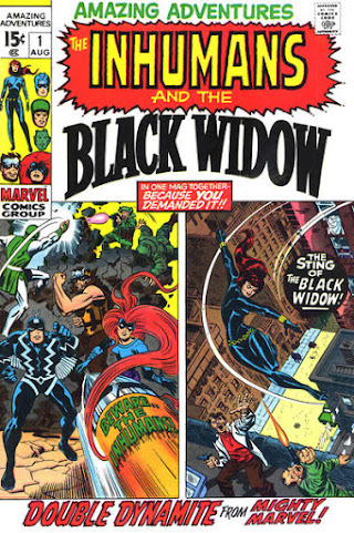 Amazing Adventures #1, The Inhumans and the Black Widow