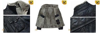 Mens Real Fur Jacket