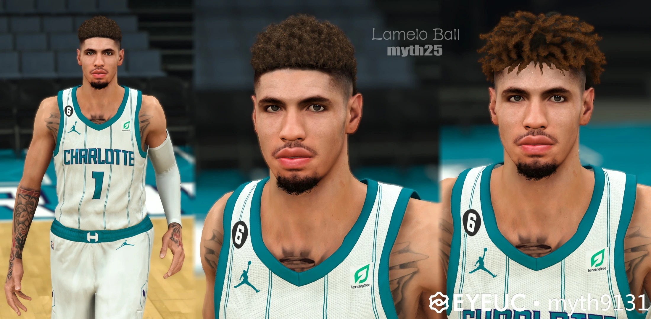 NBA 2K23 Lamelo Ball Cyberface & Body Update