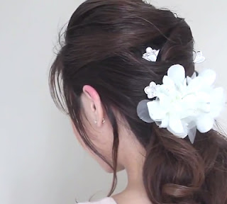 Easy Bridal Hair Style Tutorial