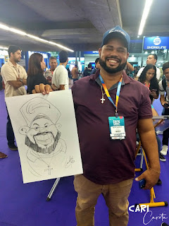 Caricaturista em Recife EXPOISP 2023