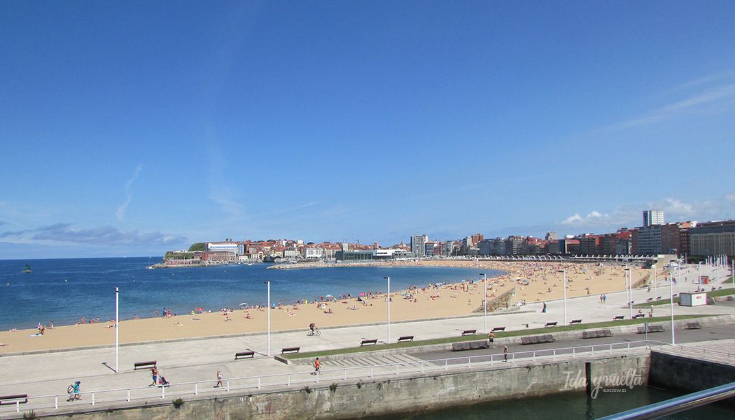 Acuario Gijón vista