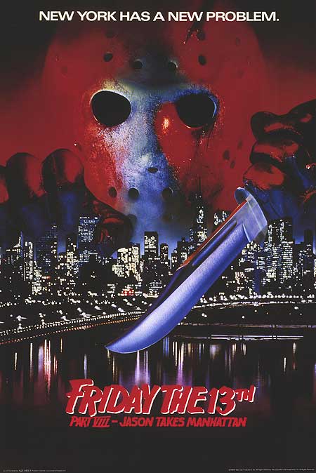 Jason Take Manhattan horror poster