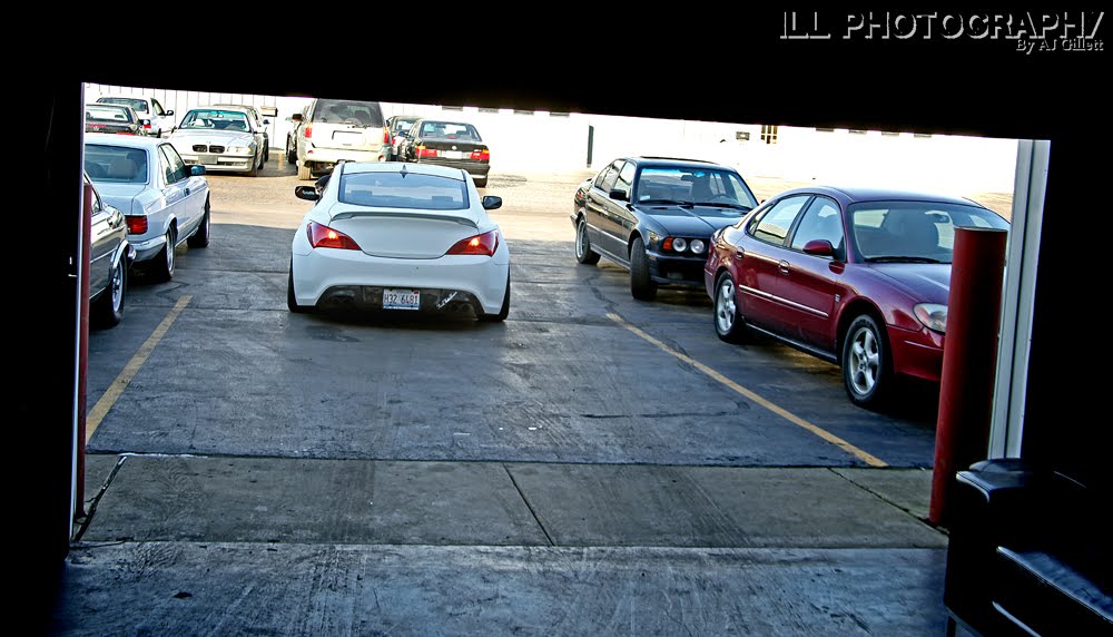 Hyundai Genesis Coupe Stanced Right