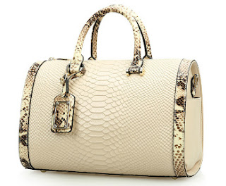 crocodile skin handbag