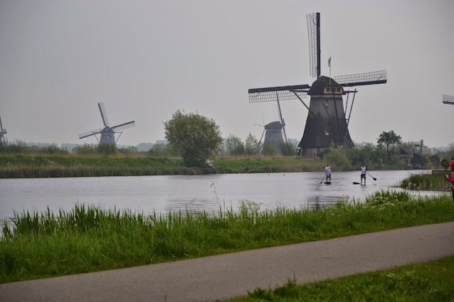 Holandia – wiatraki w Kinderdijk