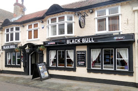 The Black Bull pub in Brigg town centre  - April 2019 